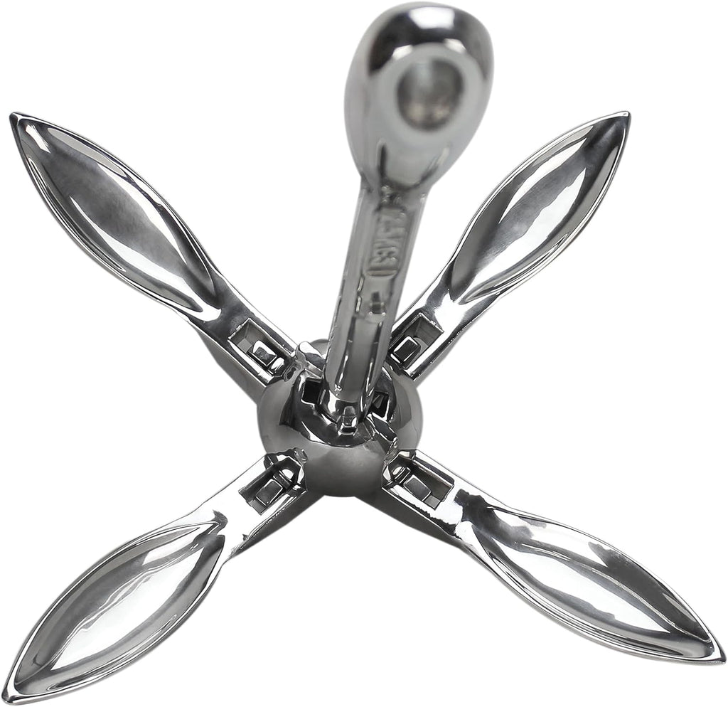 3006.6672 Boattector Stainless Steel Folding/Grapnel Anchor - 1.5 Lbs.