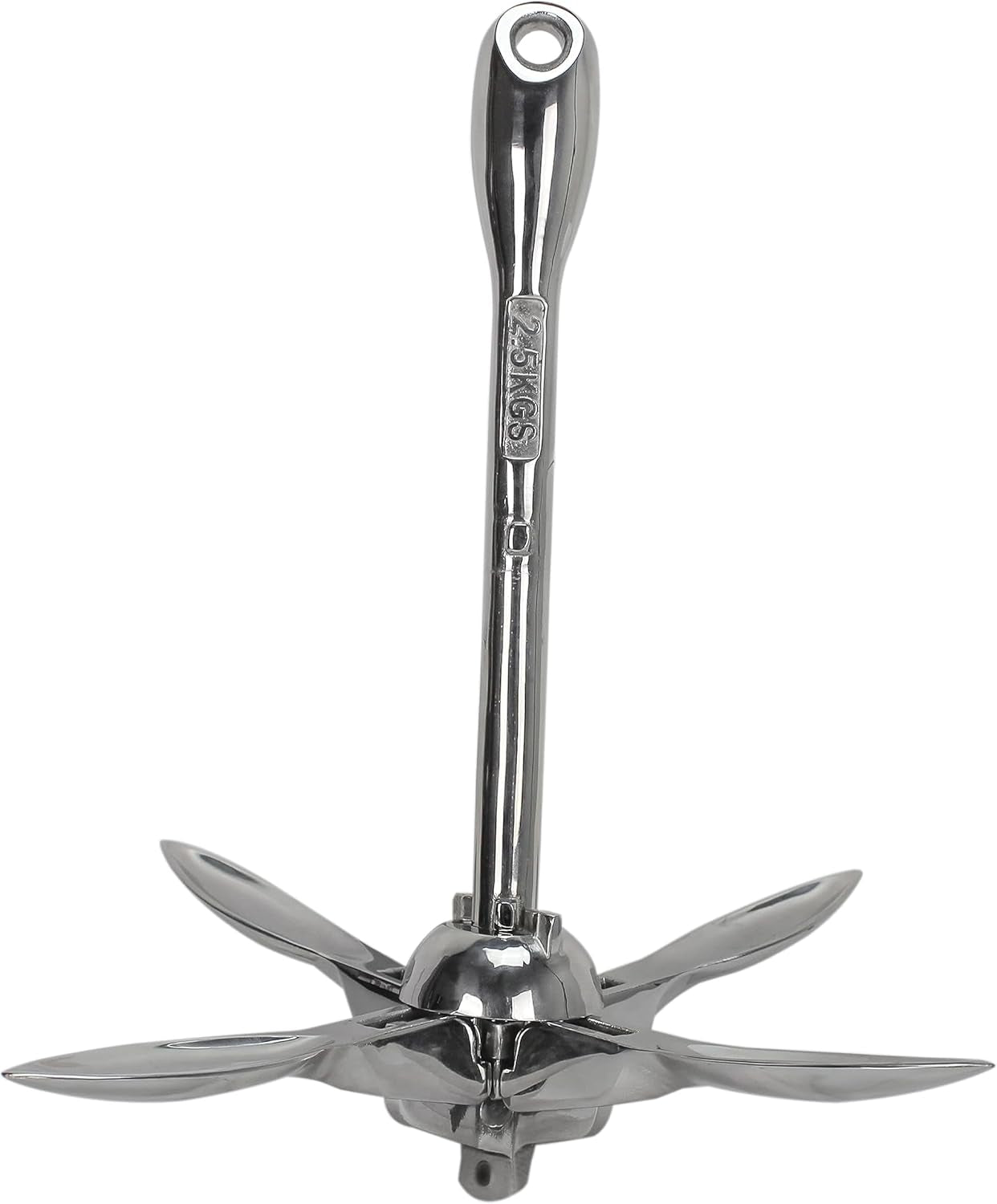 3006.6672 Boattector Stainless Steel Folding/Grapnel Anchor - 1.5 Lbs.